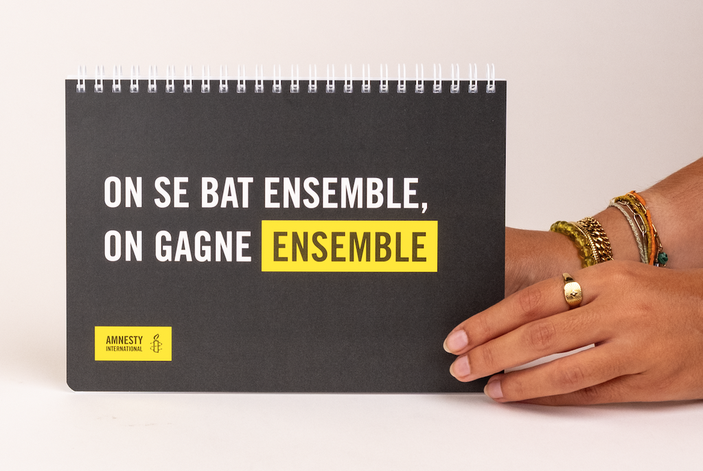 Hebdo planner Amnesty